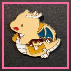 Pokemon Messenger Dragonite 1" Enamel Pin